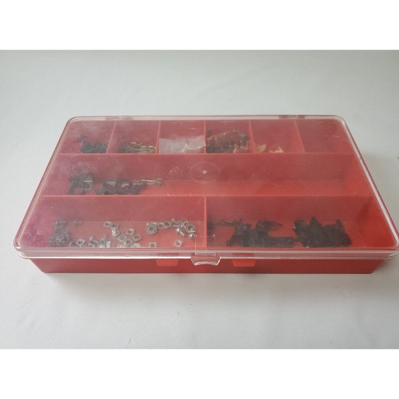 Mini Train Toy Accessories Cows Pigs People Screws Wheels - Picture 11 of 11